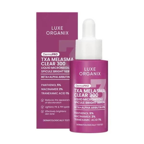 LUXE ORGANIX TXA Melasma Clear 300 Serum 30ml