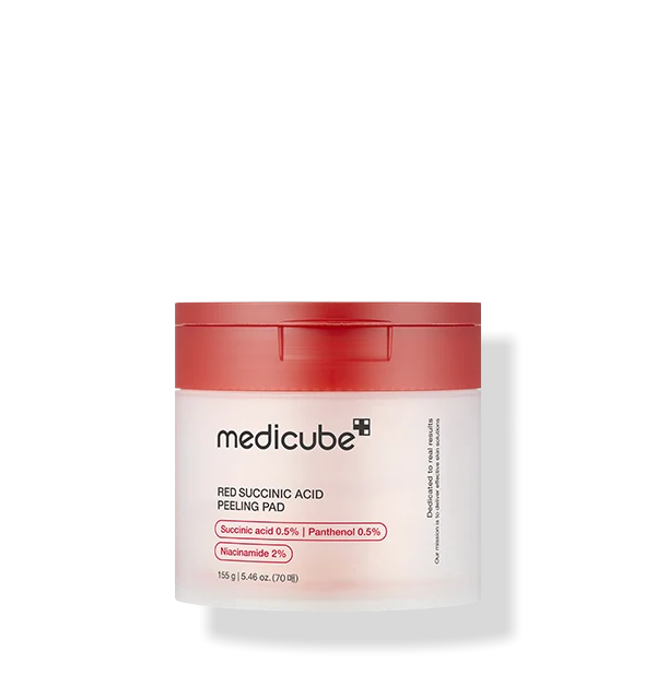 Red Succinic Peeling Pad  (70EA) 155G